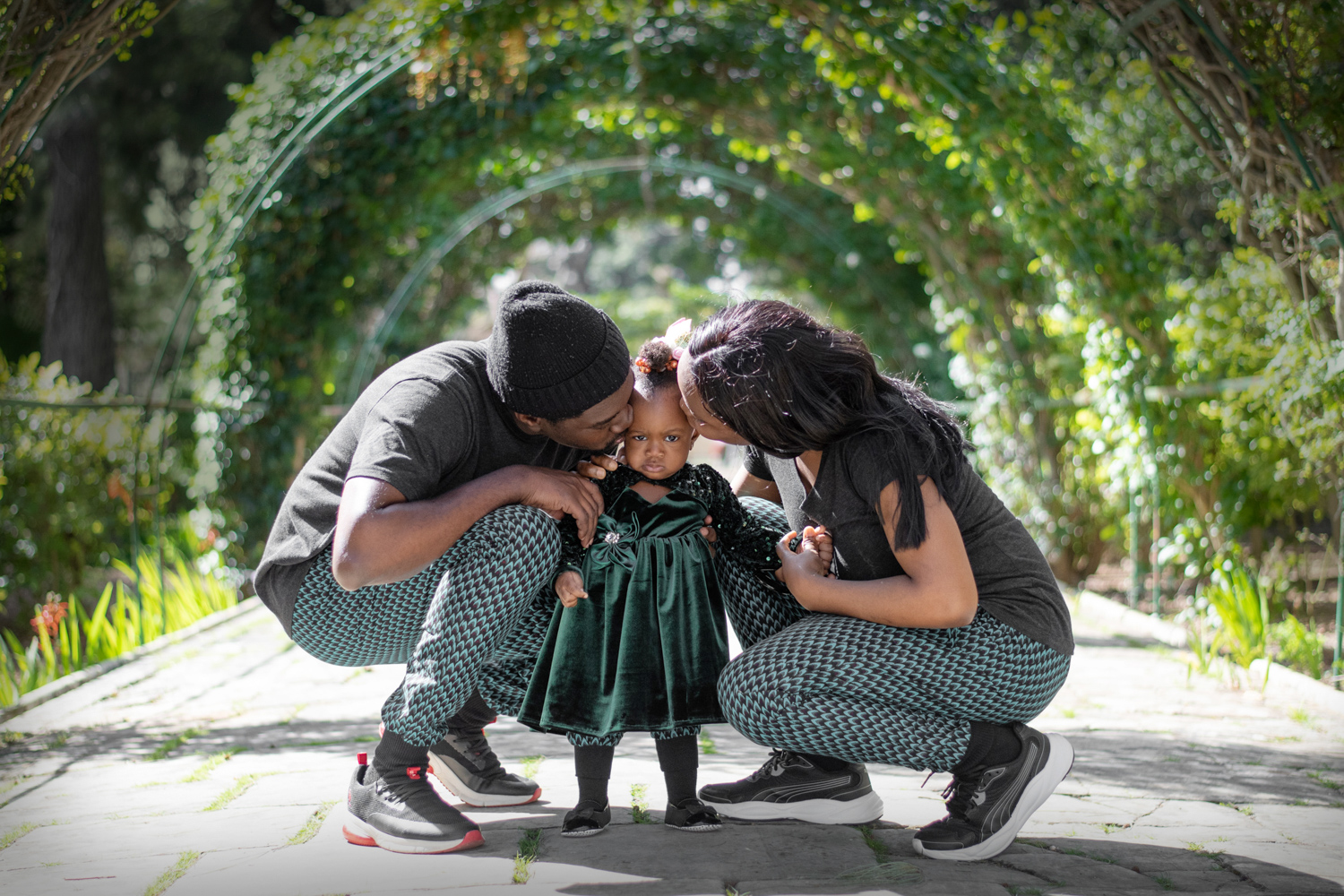 Family Photo session in San Anton Garden