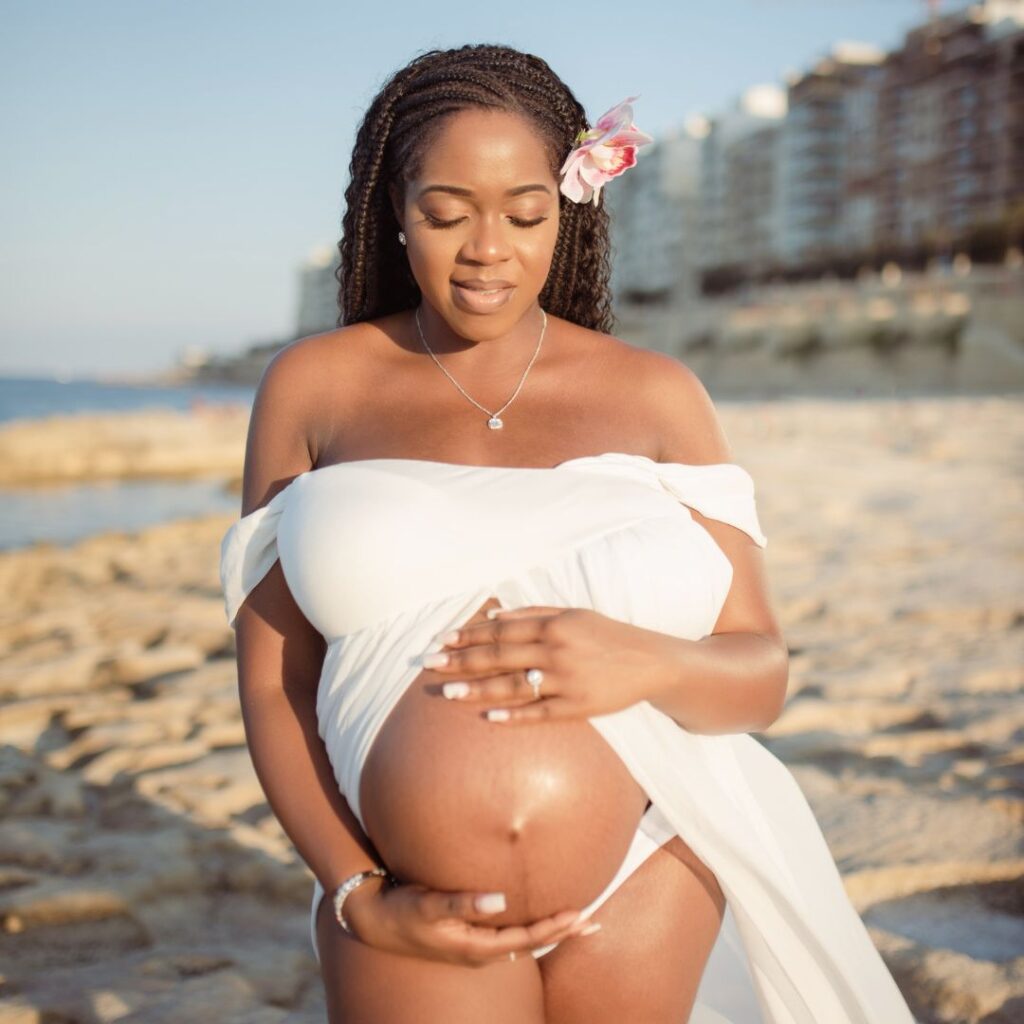 Maternity Photoshoot in Sliema Malta
